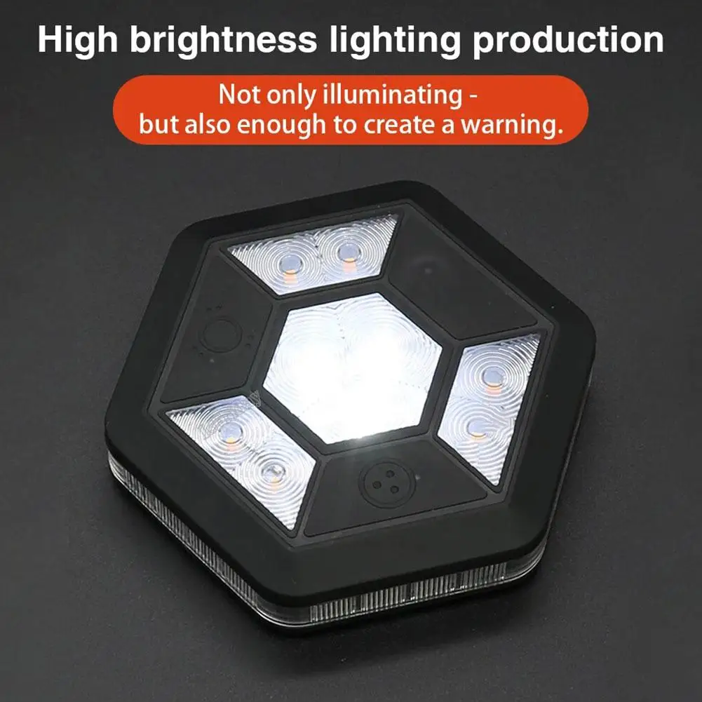 Rechargeable Magnetic Warning Light 3