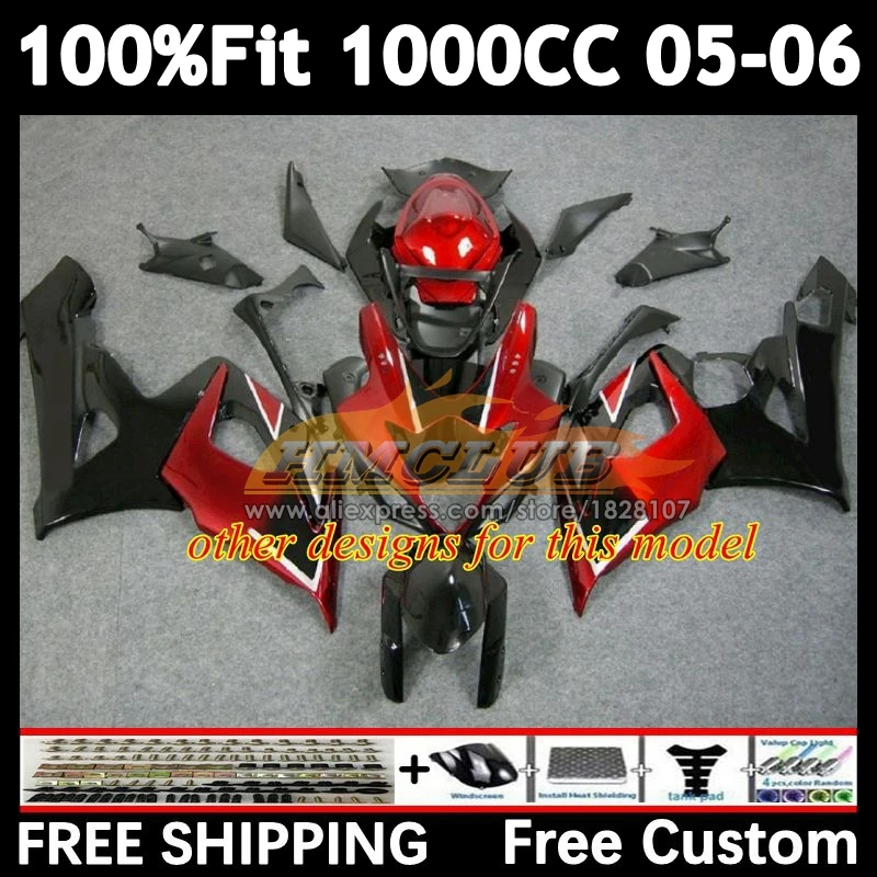 Injection Body For SUZUKI RIZLA red GSXR-1000 GSXR 1000 CC 2005 2006 28No.47 GSX-R1000 1000CC K5 GSXR1000 05 06 OEM Fairings