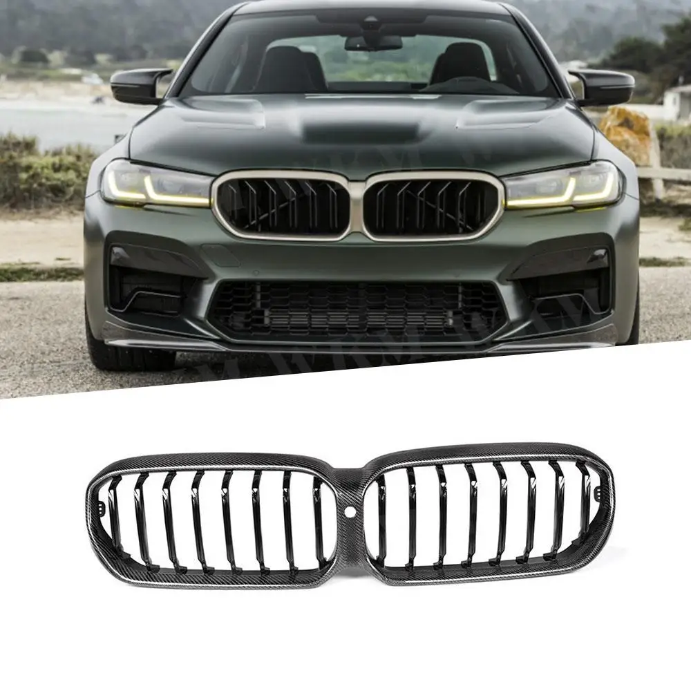 

ABS Replacement Facelift Front Bumper Grille Racing Grill for BMW 5 Series G30 G38 F90 M5 2020-2022 Car Front Grills