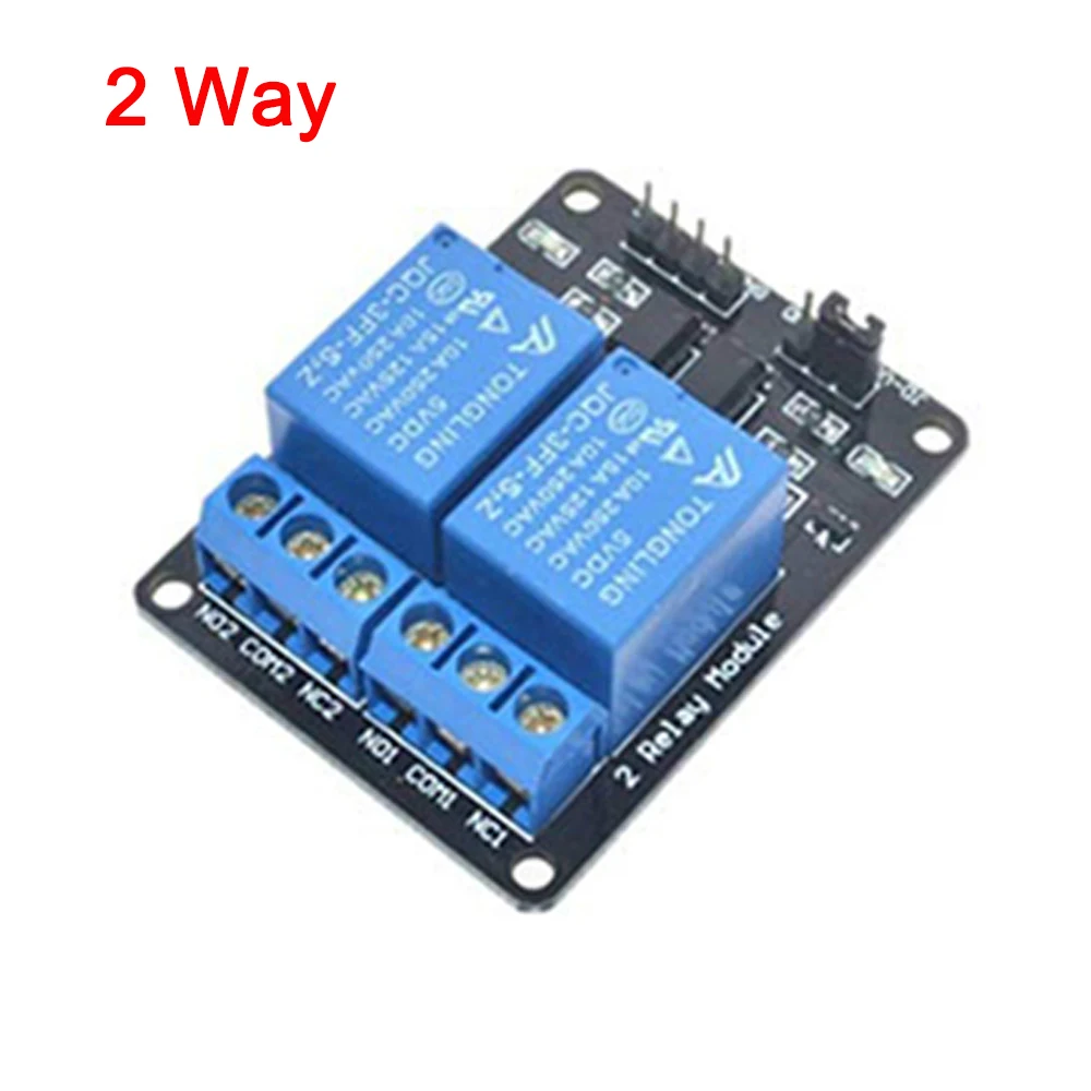 5V 12V 1 2 4 6 8 Channel Relay Module with Optocoupler Relay Output 1 2 4  8 Way Relay Module for Arduino