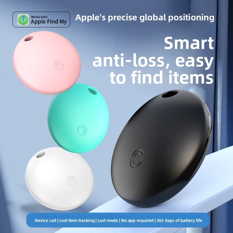 Trabalhar com Apple Bluetooth Smart Air Tag Tracker, Key Finder Find My (IOS) Localizadores de itens à prova d'água para bagagem