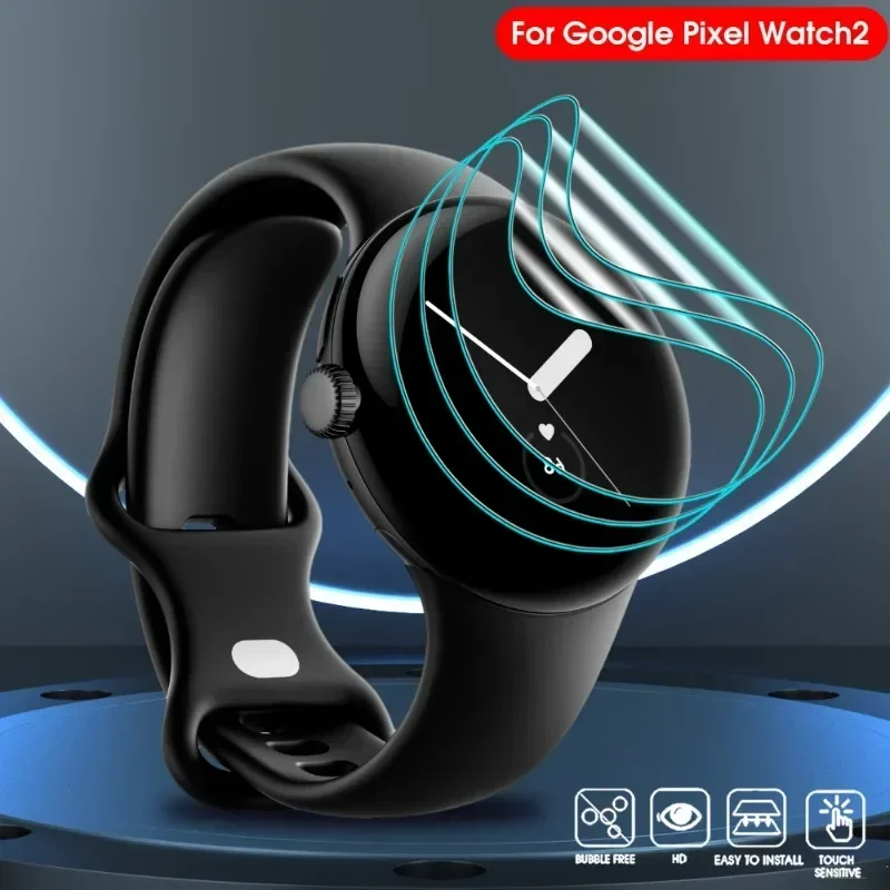 For Google Pixel Watch 2 Screen Protectors Smartwatch Protective Film Anti-scratch Full Cover Watch Film for Pixel Watch Watch2