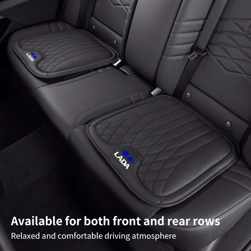 Leather Car Breathable Cushion Seat Cushion Interior Accessories For Lada Vesta Niva Samara Kalina Largus Priora Xray Granta