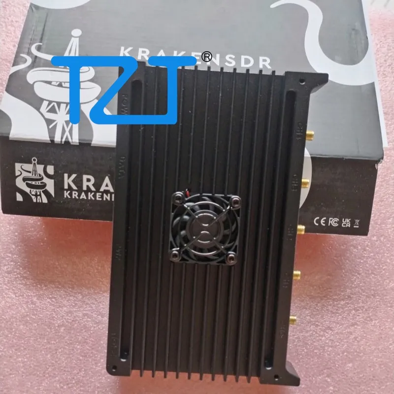 TZT KRAKENSDR Software Defined Radio 24MHz-1.766GHz 5 RX Channel with Five Antennas Based on RTL-SDR for Broadband Communication