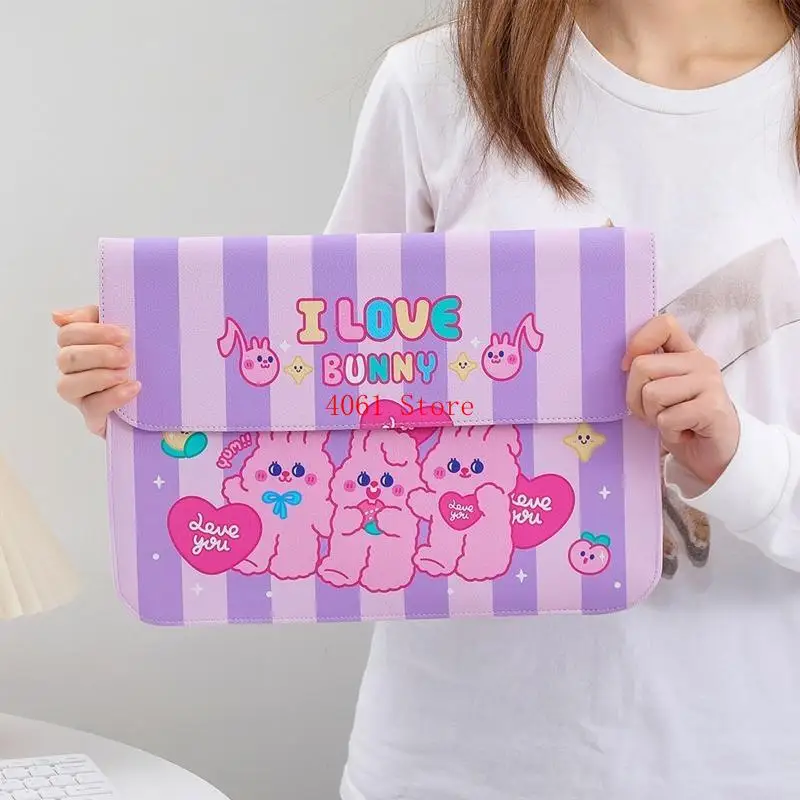 

Cartoon Bunny 12.9 13 13.3inch Tablet for Case Liner Bag Multifunctional Travel Business Protective Cover Sleeve
