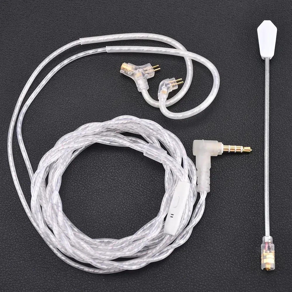 Kinera Celest Sky Wing Earphone Upgrade Cable Super-Cardioid Microphone 2Pin 0.78 IEMs Gaming Livestreaming Calling Headphone