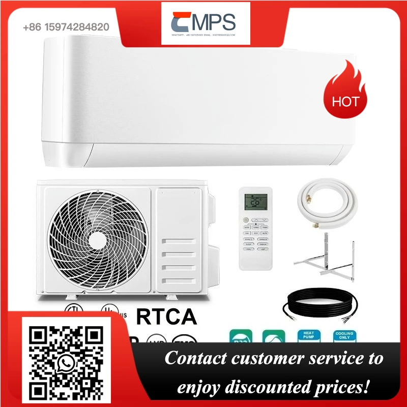 Aire Acondicionado de Pared de 1HP de Alta Calidad, Tipo Split, Sistema de Flujo de Aire, Unidad Inverter