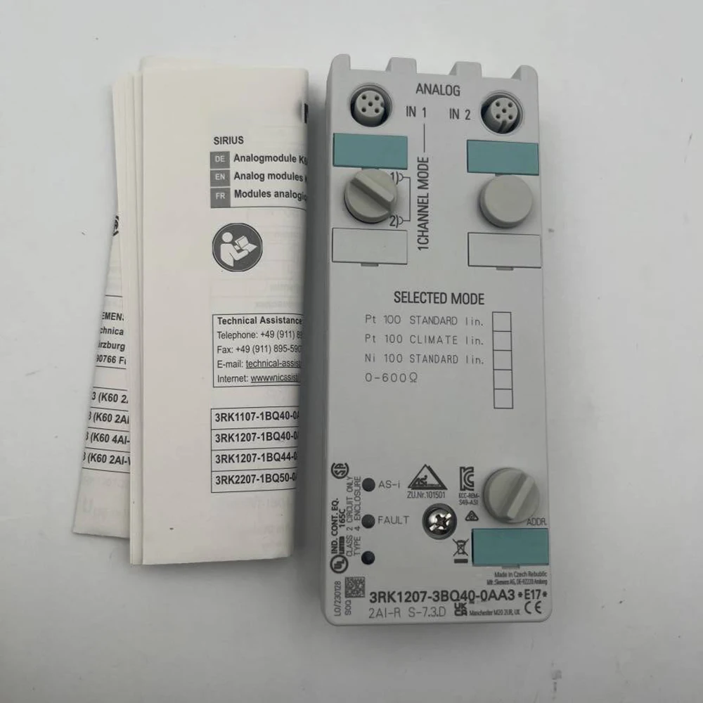 Imagem -03 - Módulo Compacto para Siemens As-i 3rk12073bq400aa3