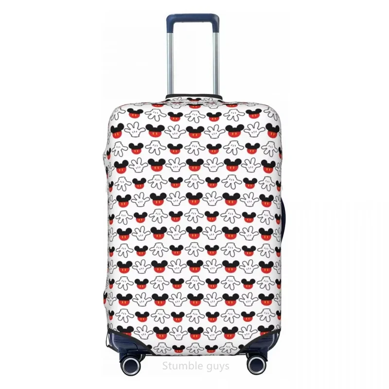 

Universal Travel Luggage Cover M-Mickeys Pattern High Elasticity 18-32 Inch Dustproof Anti-Scratch Washable Suitcase Protector