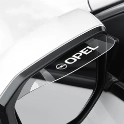 Car Rearview Mirror Eyebrow Rainproof Cover Auto Accessories For Opel Astra H J G K Insignia Corsa C D Vectra C B Meriva Trailer