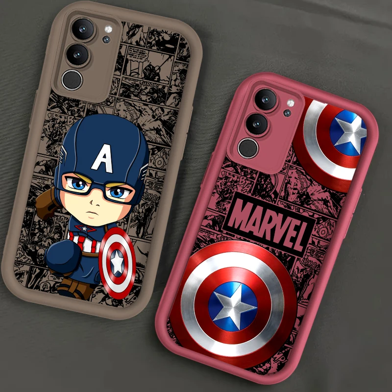 

Captain America Art Catroon For Samsung Galaxy S25 S24 S23 S22 S21 S20 Ultra Plus FE 5G Eye Ladder Phone Case Soft TPU Cover