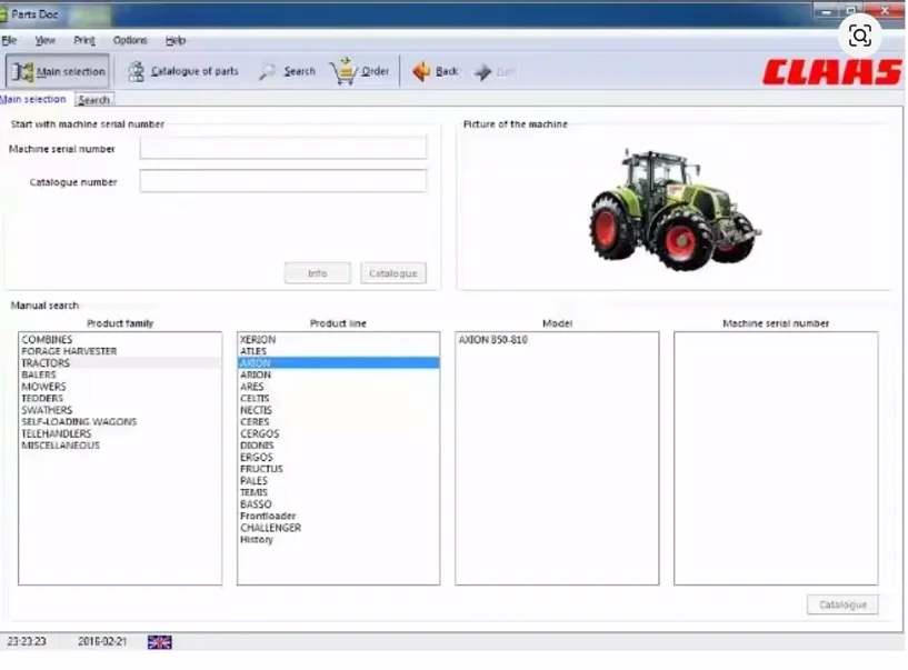 2024.08  Claas Parts Doc All spare parts Claas EPC Agriculture