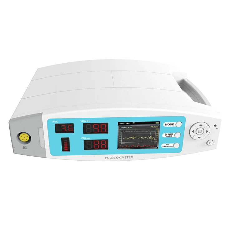 

Портативный настольный пульсоксиметр CMS70A с TFT-экраном, сертифицированный CE