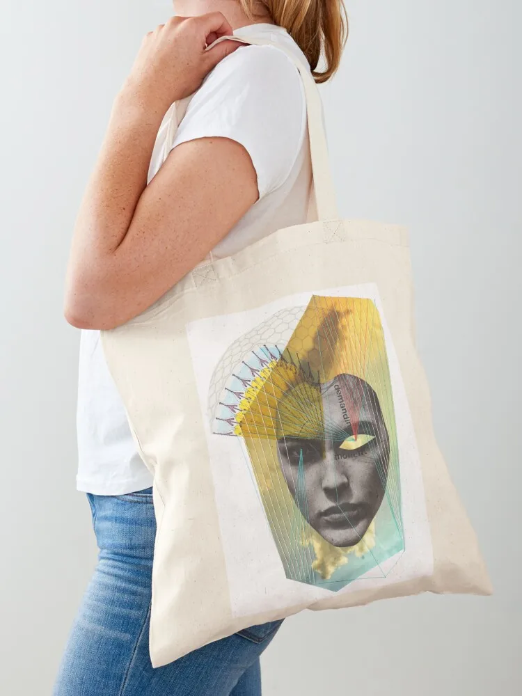 

demanding moment Tote Bag women bag custom fabric bag shopping trolley large tote