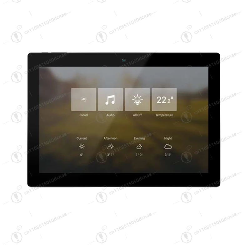 10.1 Inch Horizontal Wall Mount Android 11  Smart Touch Screen for Home Automation Hotel