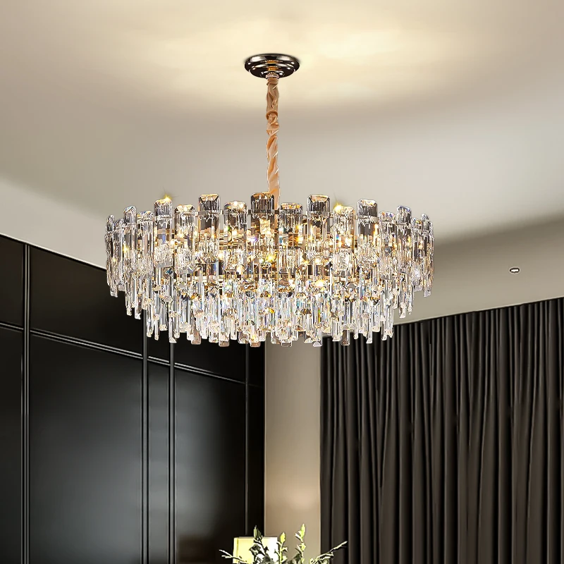 Luxury Villa Loft Duplex Art decor Modern Led Crystal Ceiling Chandelier Dining LivingRoom Bedroom