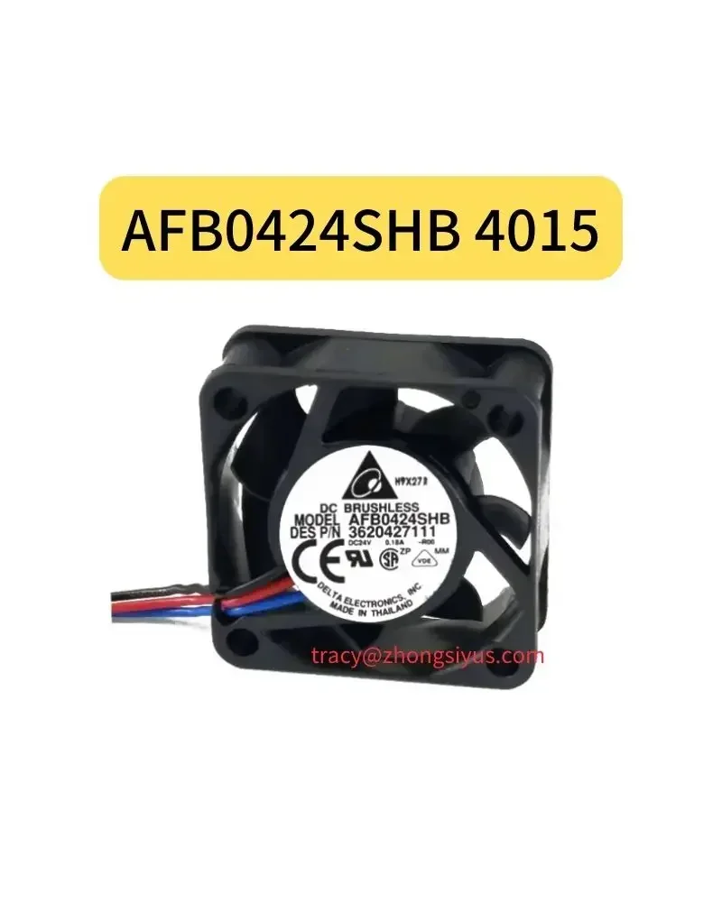 

Новый инверторный вентилятор AFB0424SHB 4015 24V 0.18A 4CM с двойным шарикоподшипником