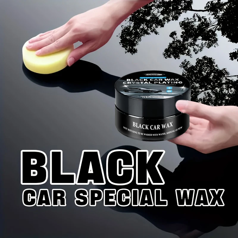 Premium Car Wax - Provides Deep Shine, Removes Scratches, Offers Long-Lasting Protection for Black Cars, Easy to Use