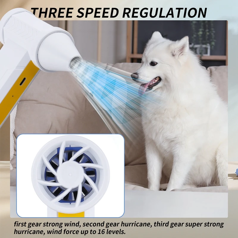 160000RPM Super Wind 60M/S Mini Turbo Jet Fan 10000MAH Handheld Brushless Motor Generation Blower Industrial Duct Fan