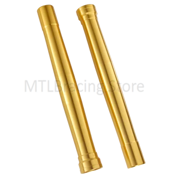 스즈키 GSX-R750 GSX-R600 프론트 서스펜션 포크 외부 튜브, 프론트 레그 쇼크 파이프, 골드, 블랙, 2011-2022, 18 2019, 20 2021, 474mm 