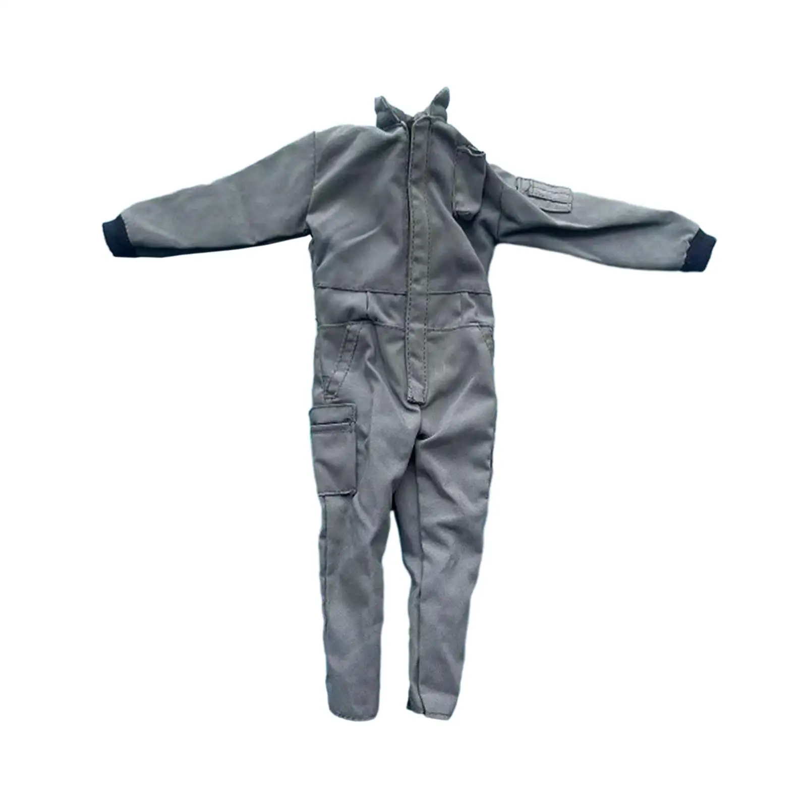 1/6 Scale Action Figures Aviation Uniform Soft Accessories Kids Adults Gifts Fashionable Cosplay Model 12" Male Soldier Jumpsuit
