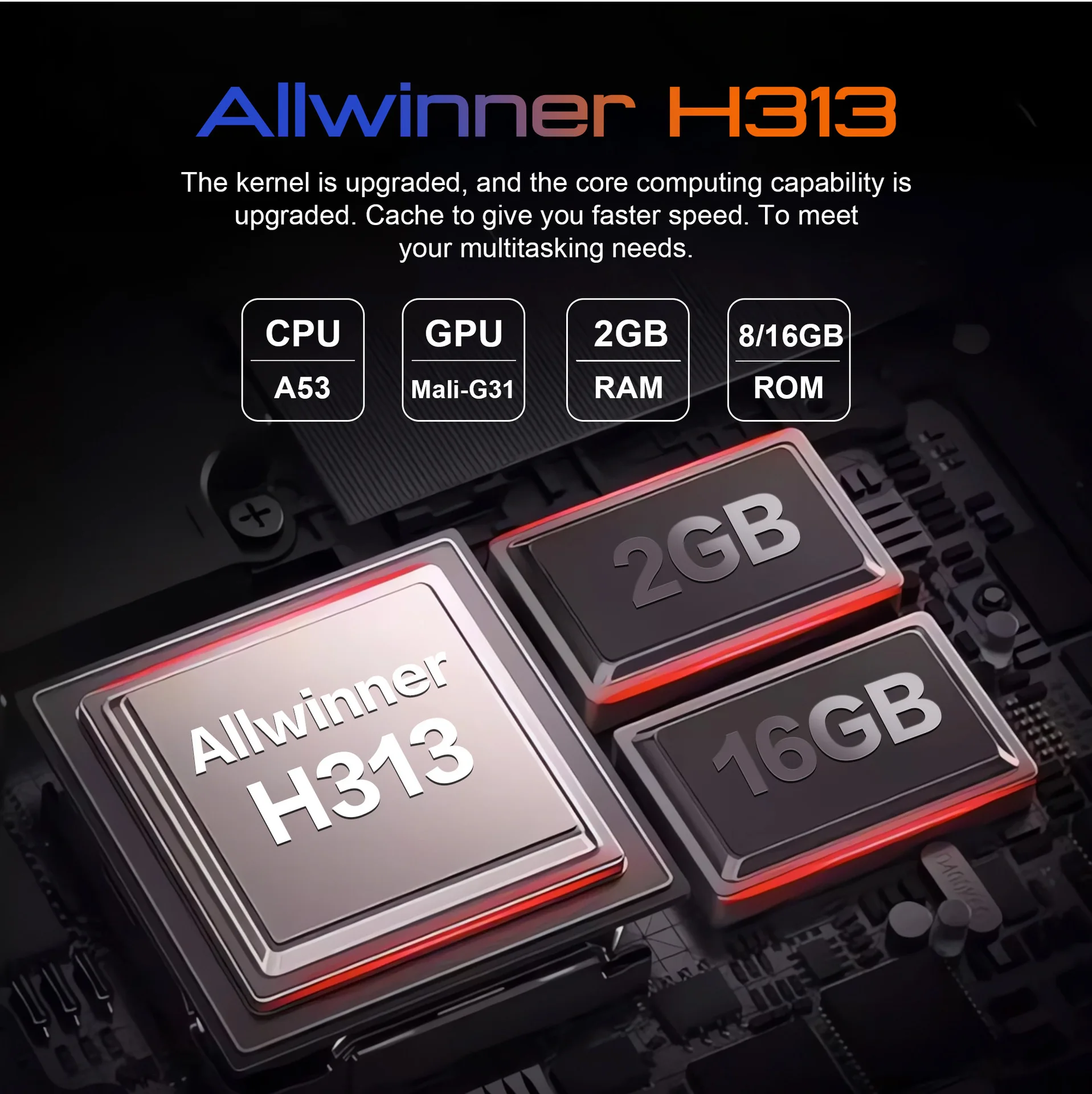 Mortal R1 Ultr Android 14.0 OS Smart TV Box H313 Streaming Media Player Bluetooth Google Assistant Dual Wifi 4K Set Top Box 3D