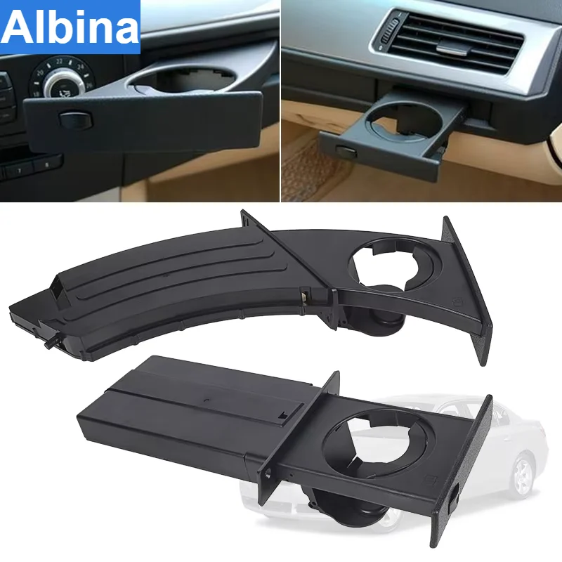 51459125622 51459125626 Front Left Right Drink Cup Holder For BMW 5 Series E60 E61 M5 2004-2010