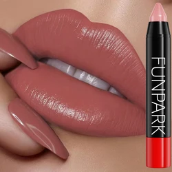 1 Colors Long-Lasting Lipstick Pen, High Pigment Lip Liner Lip Gloss, Moisturizing Lip Tint Balm, Waterproof And Volumizing Lip