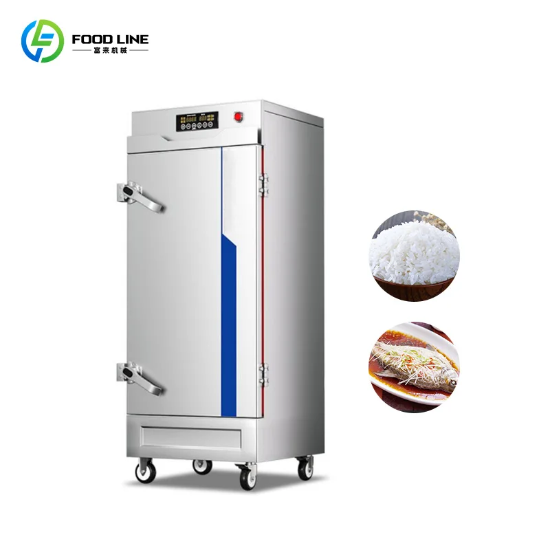 

Industrial Food Steamer Steaming Machine High Efficiency Steam Cabinet Large Food Steamer