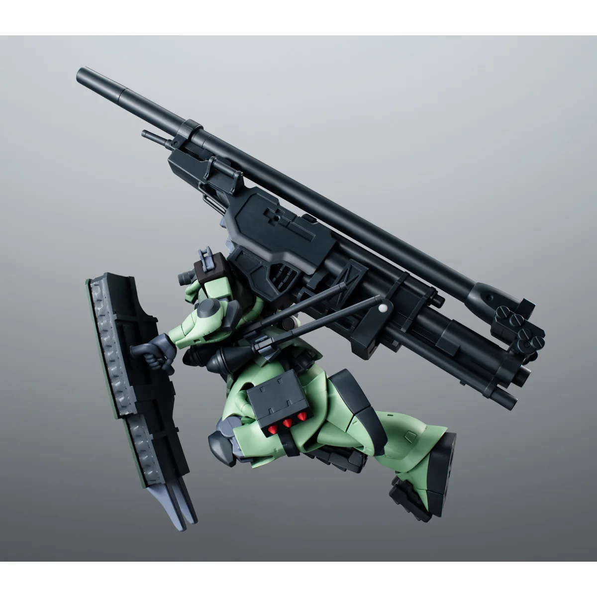 Bandai Robot Spirits ＜SIDE MS＞ MS-06F ZAKUⅡ Gunner Type Ver. A.N.I.M.E. - Official Mobile Suit Gundam Collectible Model