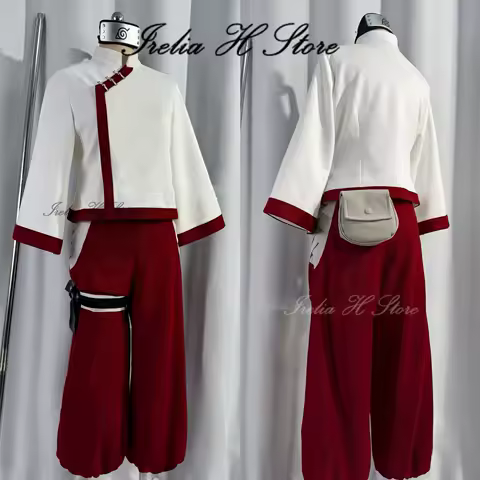 Irelia H Store Tenten Cosplay Costume for women adults with headband anime cosplays Custom size made