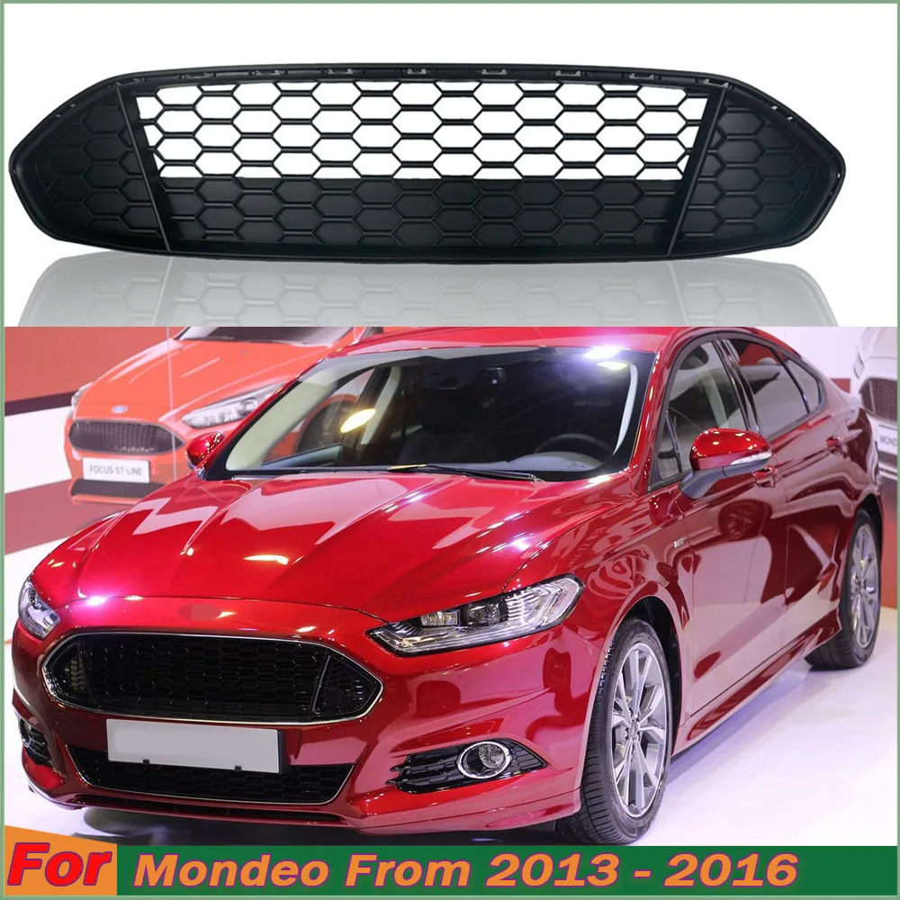 

Replacement front grille For Ford Mondeo 2013-2016 Front grille Auto parts front face replacement Radiator protection cover