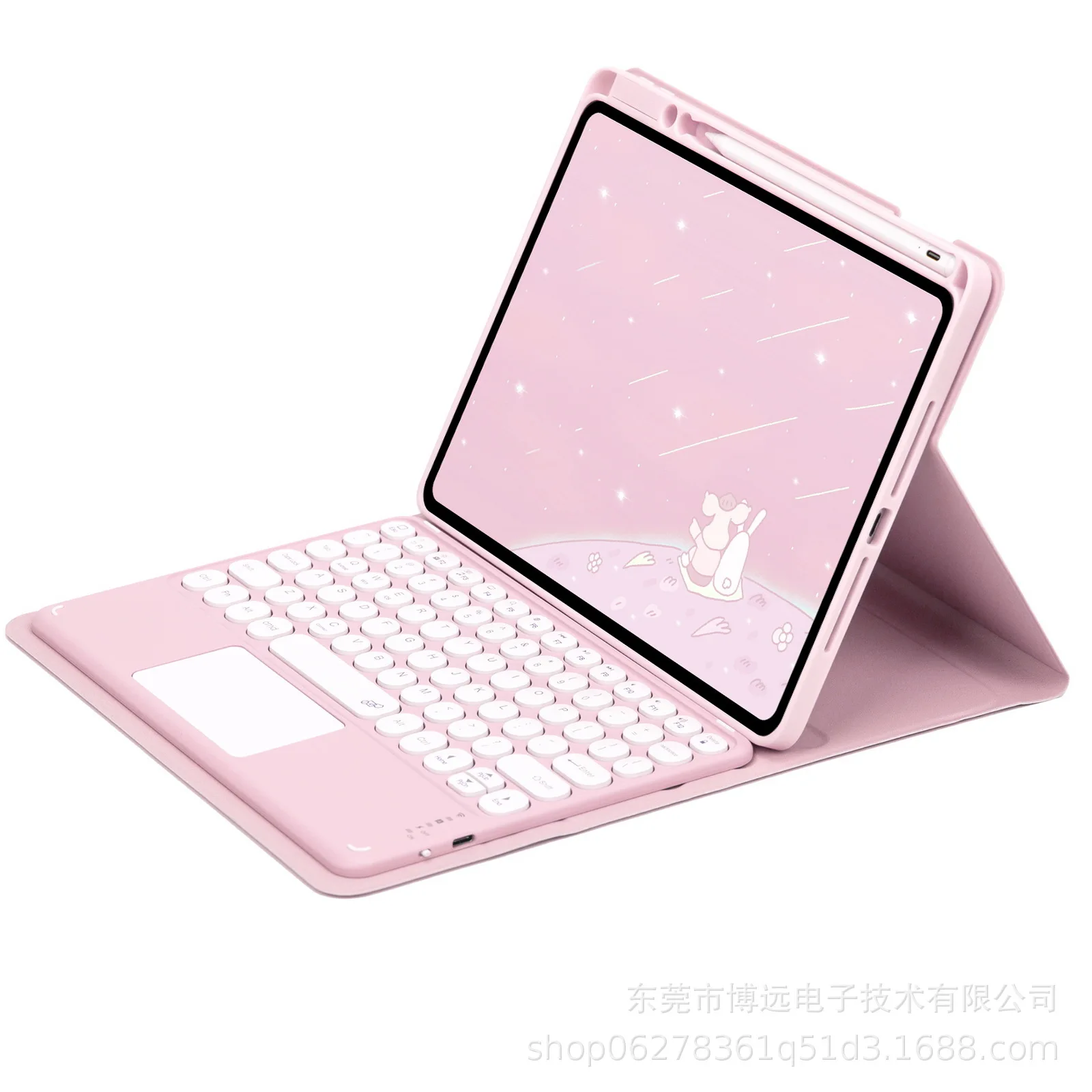 for iPad Air 5 Air 4 10.9 Magnetic Keyboard Case for iPad Pro 11 2022 10.2 7 8 9 10th Gen Air 3 10.5 Smart Stand Case Cover