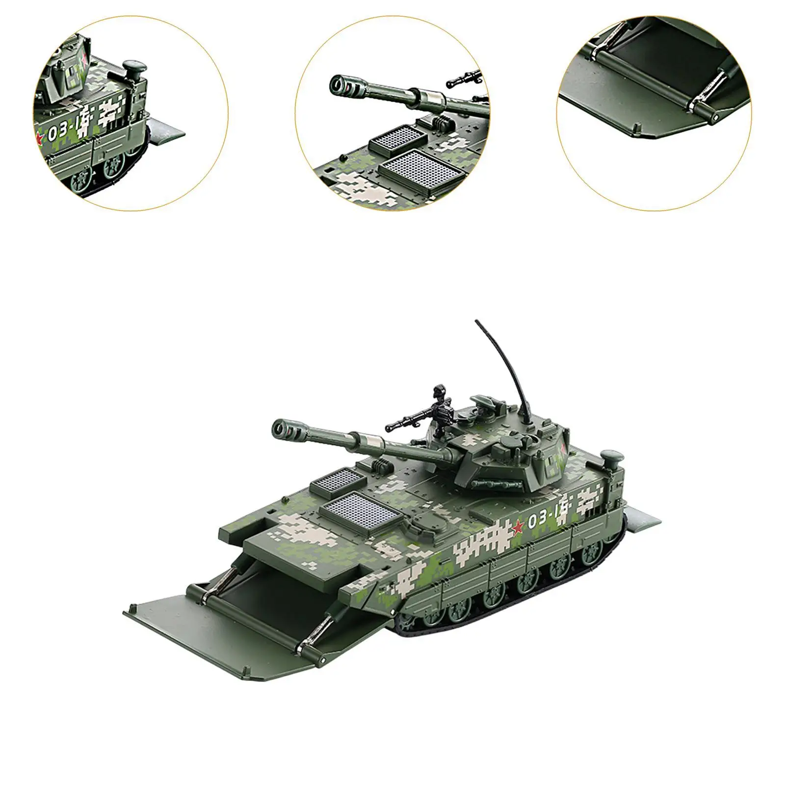 Tank Model Toy Tank Toy for Kids for Boys Girls Adults and Kids Party Favors