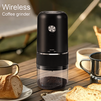 Electric Coffee Grinder Automatic Coffee Bean Grinder Rechargeable Wireless Coffee Grinders Mini Coffee Machine for Home Office