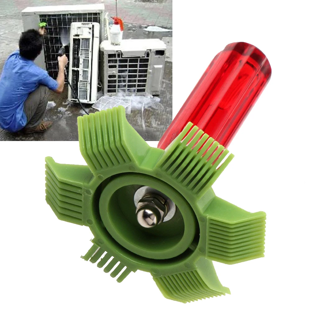 Radiator Coil Comb For Condenser Evaporator Fin Straightening And Cleaning With Clear Size Markings For Accurate FPI Matching