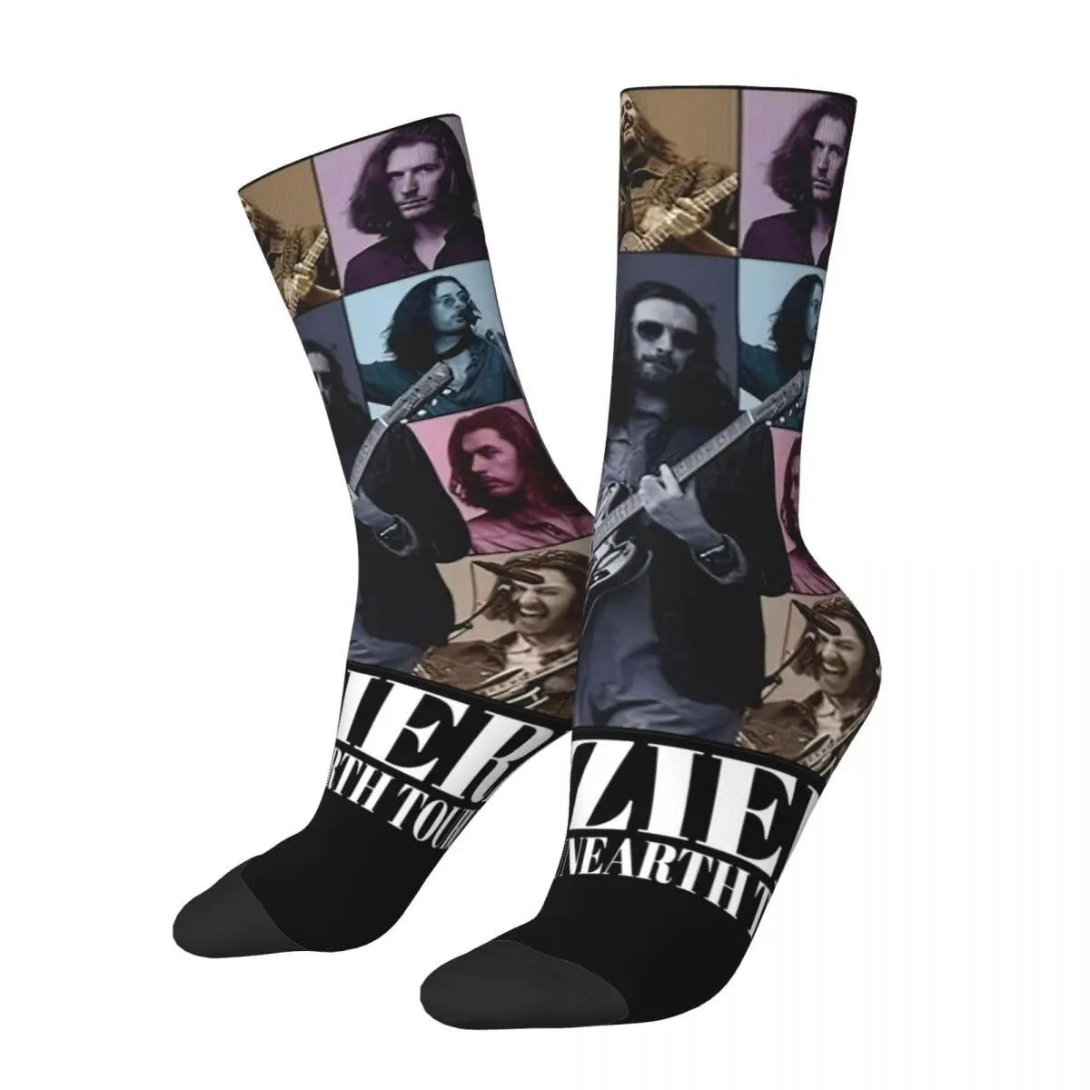 

Men Women Hozier Music 2024 Tour Vintage UnReal UnEarth Socks Cotton Fashion Socks Harajuku Accessories Middle Tube Stockings