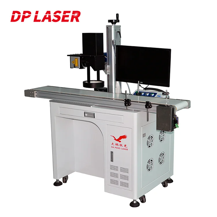 Camera CCD Visual Positioning Automatic  Vision System Fiber Laser Marking Machine Price