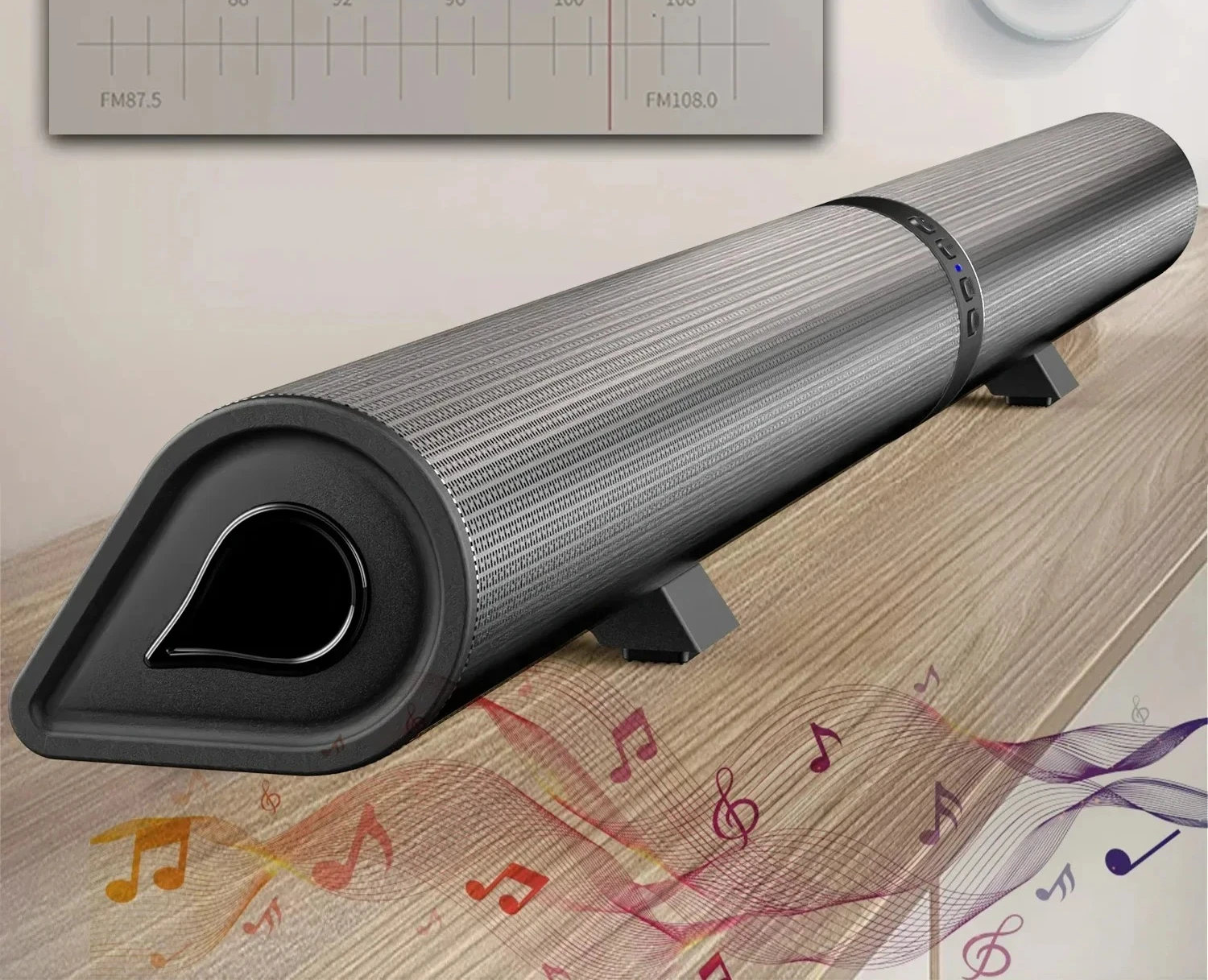 

#offre spéciale barre de son sans fil Bluetooth haut-parleur maison système prise en charge de la radio