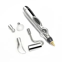 Massageador Acupuncture Point Massage Pen for Face Body Back Neck Leg Massager Meridian Energy Pen Gua Sha Massage Tool Stick
