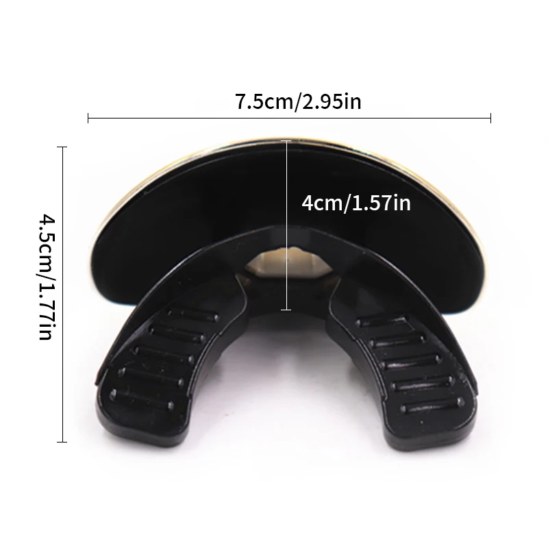 قطعة واحدة من واقي الفم الرياضي لكرة القدم للرجبي عالي التأثير مع حماية للشفاه من الكروم