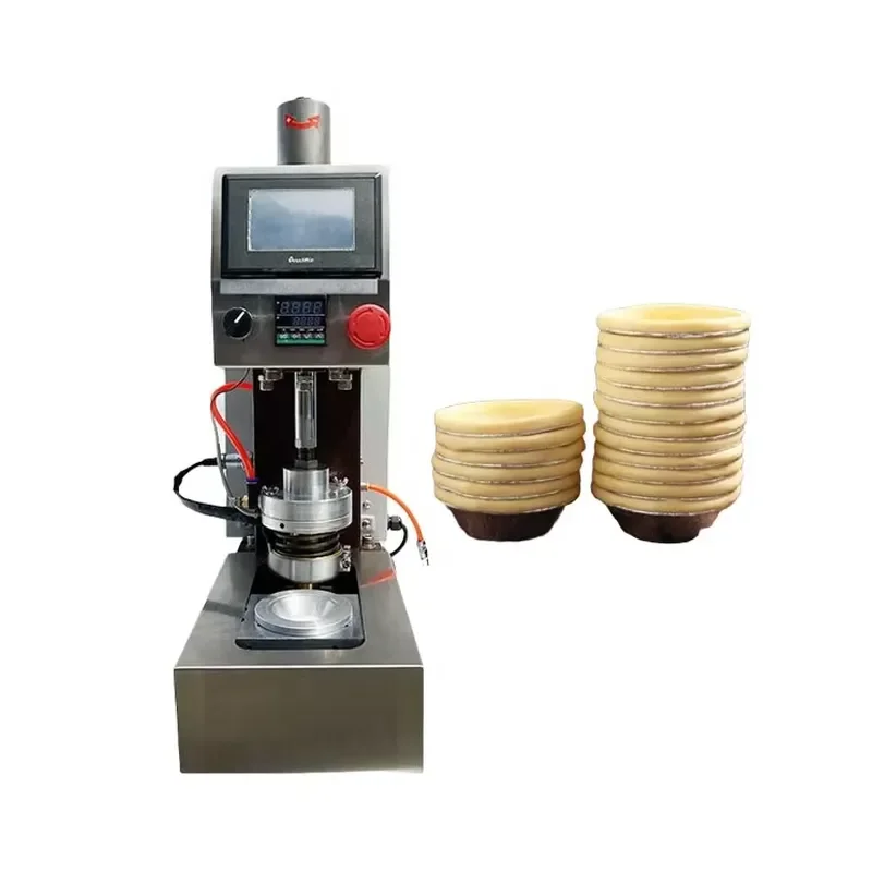 Household Egg Shell Press Machine Professional Pie Crust Former Kitchen Baking Tool Manual Dough Shaper Device for Home Use