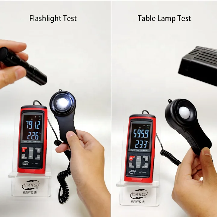 

Darsen GT1050 Digital Light Meter 200000 LUX Illuminance Meters & Lux Meters | High-Accuracy Light Measurement