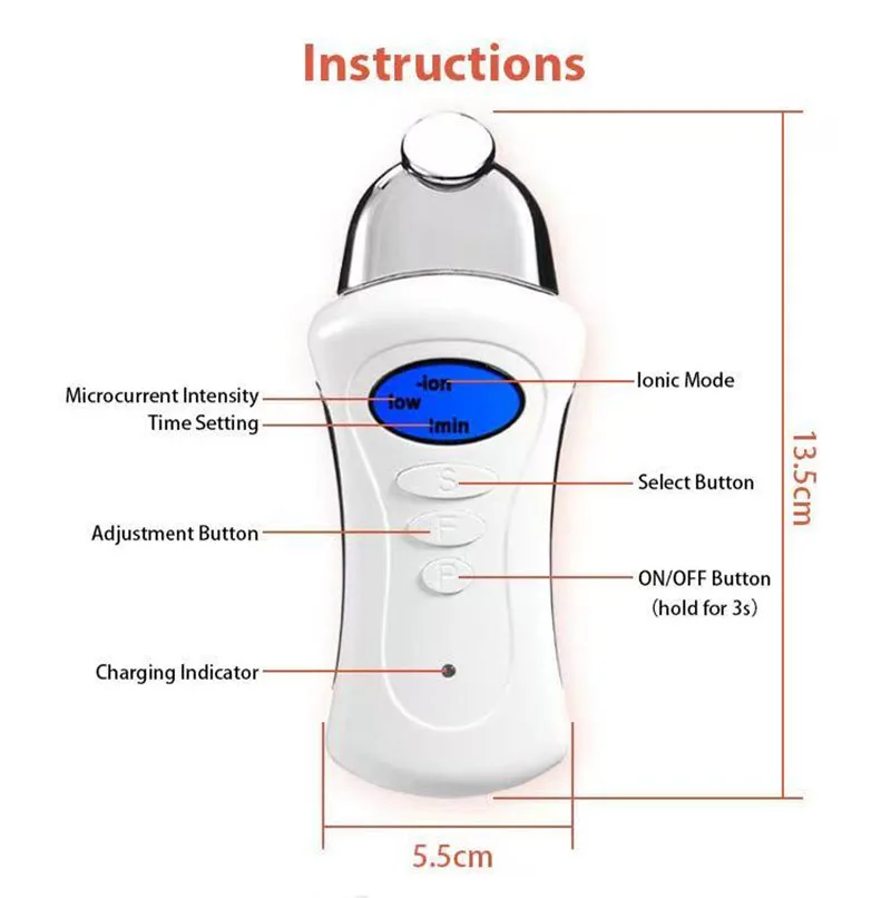 

Facial introduction instrument face export face to promote essence absorption skin care and tender cosmetology instrument