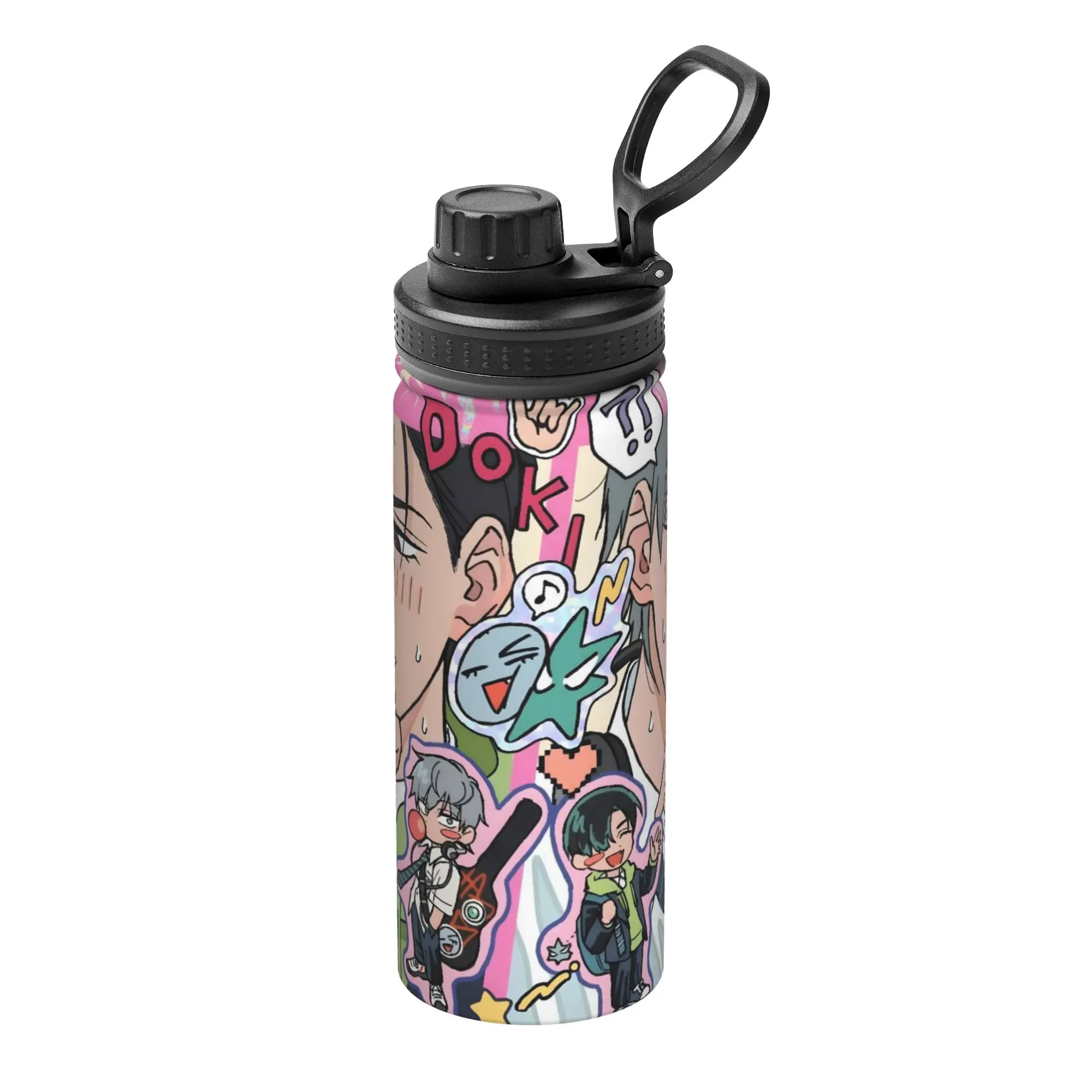 Aliens Stages Anime 18OZ Sports Insulated Kettle  Thermal Cup Stainless Steel Double Wall Mug Water Bottle
