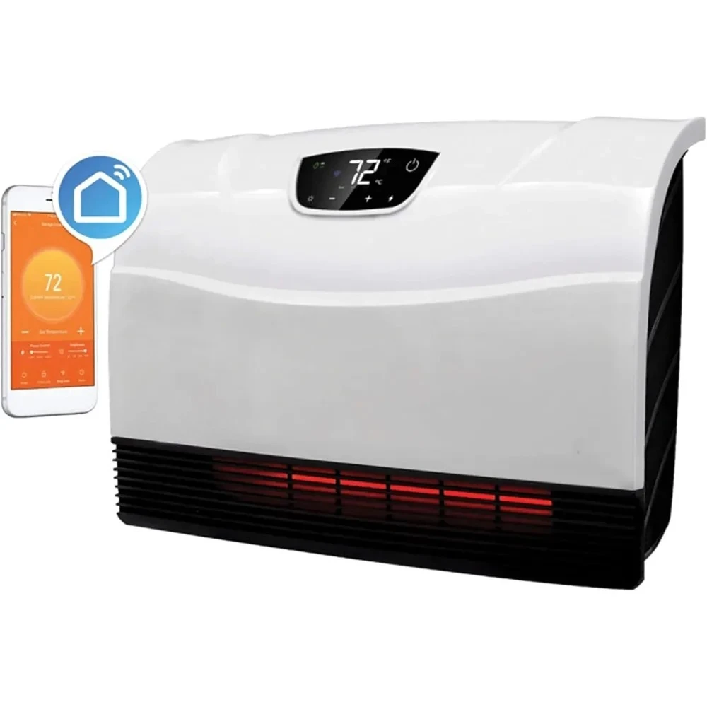 

Инфракрасный обогреватель HS-1500-PHX-WIFI для дома и кухни, настенный Wi-Fi