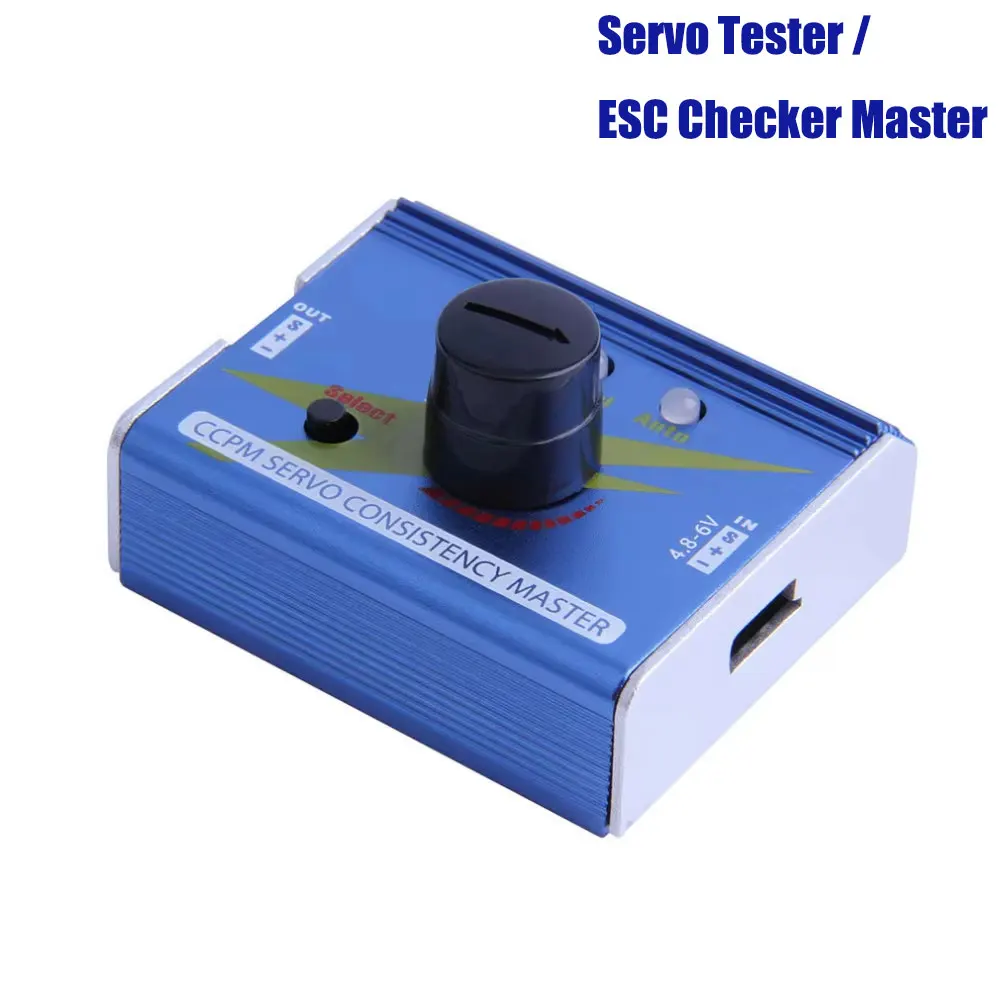 RC Metal Servo Tester Electronic Speed Controller Checker Master For RC Plane RC Servo Tester