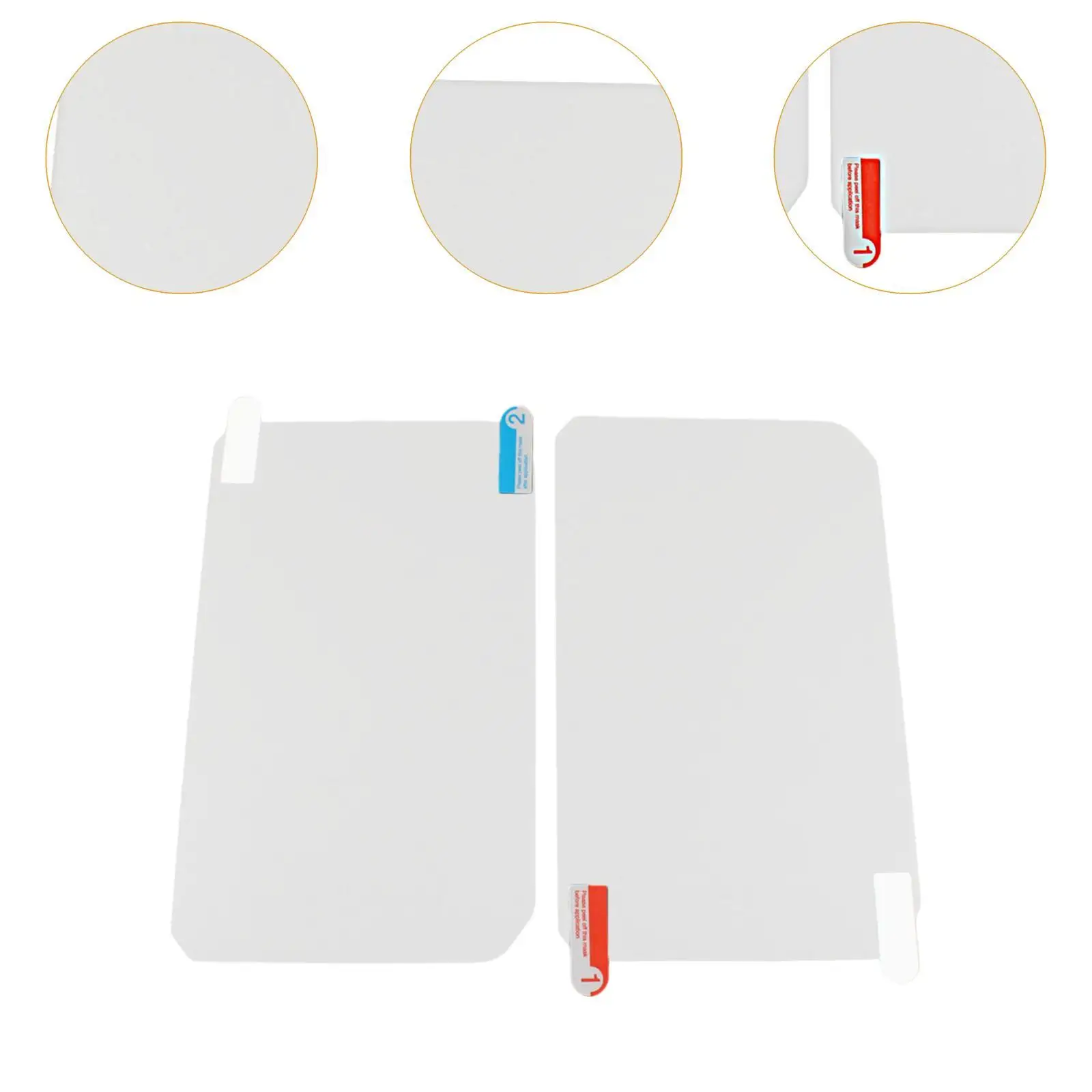 2 protetores de tela para painel de instrumentos de motocicleta
