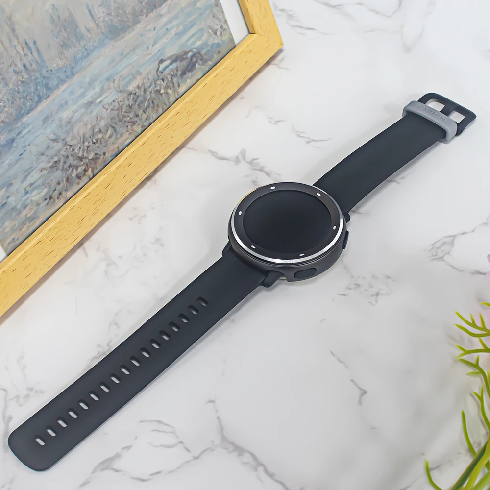 Protective Cover For Garmin Vivoactive 5/Active 5 Smartwatch Metal Case Bezel Case Solid Color Replacement Hard Case