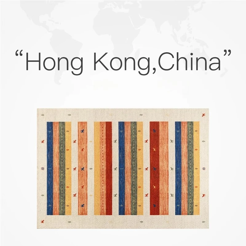 Coperta da comodino Tappetino per camera Dopamine Light Luxury Premium per bambini